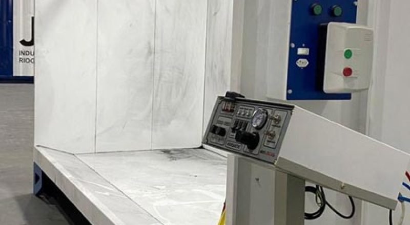 Cabine de Pintura Eletroestática - JA Indução RIo Grandense - Jateamento